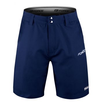 Pantaloni Force Blade MTB cu sub-pantaloni cu bazon Navy XS