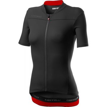 Tricou cu maneca scurta Castelli Anima 3 Dama Marine Black/Red XS Tricou cu maneca scurta Castelli Anima 3 Dama Marine Black/Red XS
