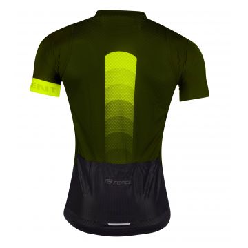 Tricou Force F Ascent Verde - Galben Fluo XL