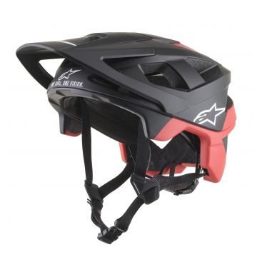 Casca Alpinestars Vector Pro Atom Negru/Rosu mat L (59-63 cm)