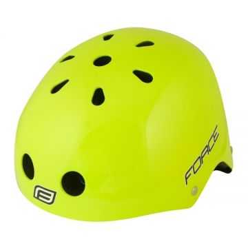 Casca Force BMX fluorescent lucios L-XL (58-61 cm)