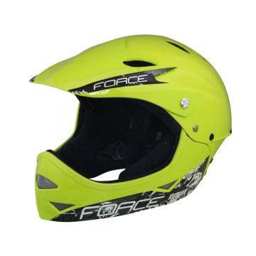 Casca Force Downhill Junior fluo lucios S-M (54-58 cm)