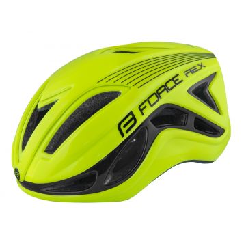 Casca Force Rex fluo/negru M-L (58-61 cm)