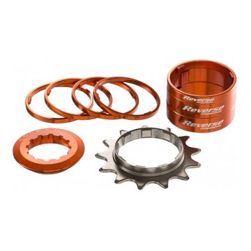 Kit single speed Reverse 13T orange