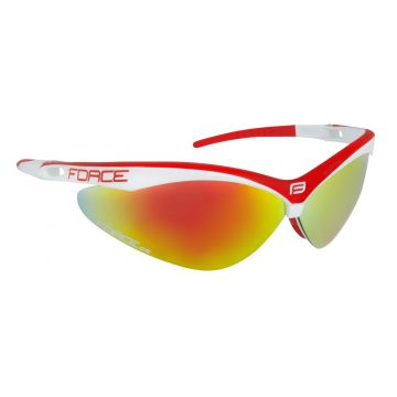 Ochelari Force Air alb/rosu lentila rosu laser