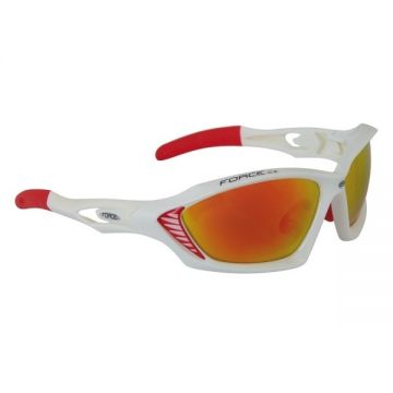 Ochelari sport Force Max alb/rosu