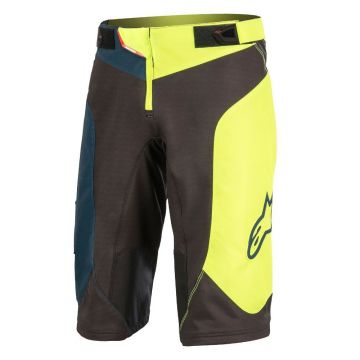 Pantaloni scurti Alpinestars Vector black/acid yellow 30