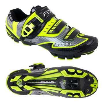 Pantofi Force MTB Carbon Devil fluo 40