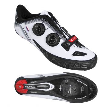 Pantofi Force Road Light Carbon alb/negru 40