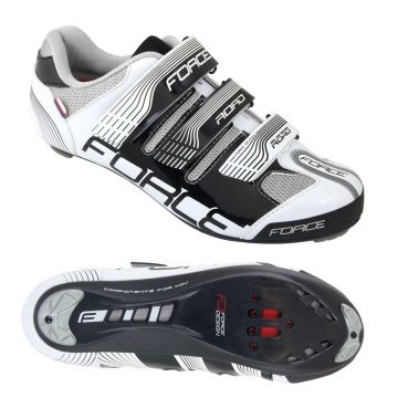 Pantofi Force Road negru/alb 40