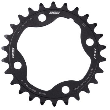 Placa pedalier BBB MTBGear comp. 2x10 Sram XX 26T/80 mm