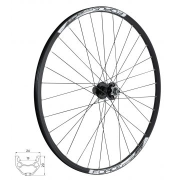 Roata spate 28/29 Force Basic Disc 622x19 6 suruburi