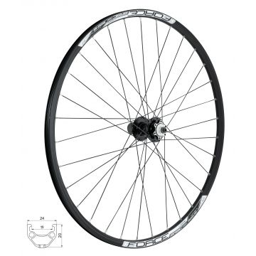 Roata spate 28/29 Force Basic Disc 622x19 6 suruburi