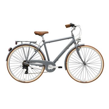 Bicicleta Adriatica Retro Man 28 Gri Mat 500mm