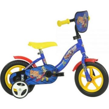 Bicicleta copii 2-3 ani, 10 inch, Fireman Sam, Dino Bikes DB108LSIP