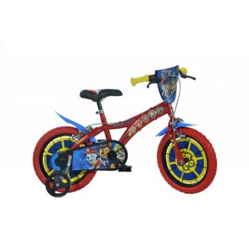 Bicicleta copii Dino Bikes, diametru roata 35 cm, model Paw Patrol