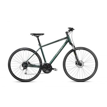 Bicicleta de trekking pentru barbati Romet Orkan 5 M Verde/Grafit 2023