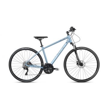 Bicicleta de trekking pentru barbati Romet Orkan 7 M Albastru/Negru 2023