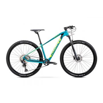 Bicicleta MTB - XC pentru barbati Romet Monsun SLX Turcoaz/Lime 2023