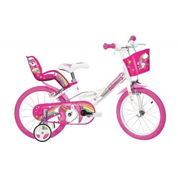 Bicicleta pentru copii Dino Bikes Unicorn, 14 inch