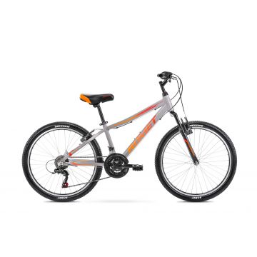 Bicicleta pentru copii Romet Rambler 24 S/13 Grafit/Rosu 2023