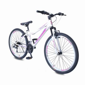 Bicicleta pentru fete Byox Avenue Alba 26 inch