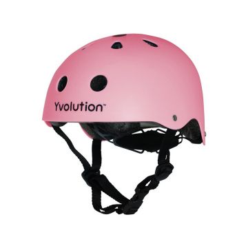 Casca protectie Yvolution 44-52 cm Pink