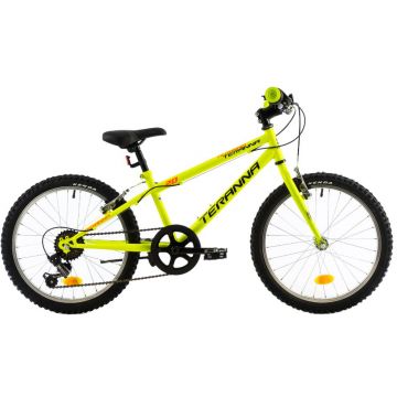 Bicicleta copii Dhs Terrana 2021 verde deschis 20 inch