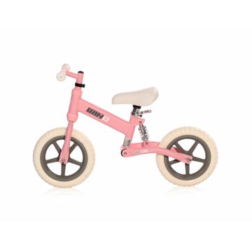 Bicicleta copii fara pedale Lorelli Wind Pink, roti din spuma EVA, amortizor reglabil care ajuta la absorbtia socurilor, scaun reglabil de la 47 cm pana la 50 cm, 12 inch, varsta 2-5 ani, maxim 25 de kg Bicicleta copii fara pedale Lorelli Wind Pink, roti din spuma EVA, amortizor reglabil care ajuta la absorbtia socurilor, scaun reglabil de la 47 cm pana la 50 cm, 12 inch, varsta 2-5 ani, maxim 25 de kg