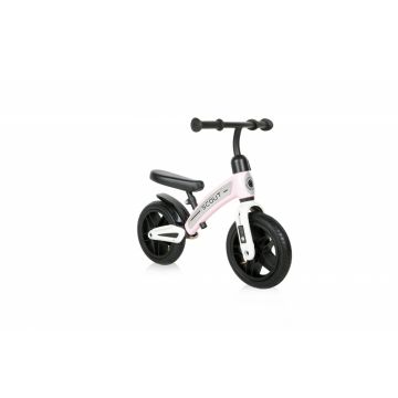 Bicicleta copii fara pedale Scout Air Pink de echilibru 10 inch, varsta 2-4 ani, roti cu camera si cauciuc, scaun reglabil pe inaltime de la 30 cm pana la 33 cm, maxim 25 de kg, ghidon reglabil in inaltime 49-51,5 cm Bicicleta copii fara pedale Scout Air Pink de echilibru 10 inch, varsta 2-4 ani, roti cu camera si cauciuc, scaun reglabil pe inaltime de la 30 cm pana la 33 cm, maxim 25 de kg, ghidon reglabil in inaltime 49-51,5 cm