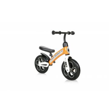 Bicicleta copii fara pedale Scout Orange, de echilibru, roti din spuma EVA, scaun reglabil pe inaltime de la 30 cm pana la 33 cm, varsta 2-4 ani, maxim 25 de kg, ghidon reglabil in inaltime de la 49 cm pana la 51.5 cm Bicicleta copii fara pedale Scout Orange, de echilibru, roti din spuma EVA, scaun reglabil pe inaltime de la 30 cm pana la 33 cm, varsta 2-4 ani, maxim 25 de kg, ghidon reglabil in inaltime de la 49 cm pana la 51.5 cm