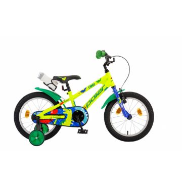 Bicicleta copii Polar Dino 16 Inch verde