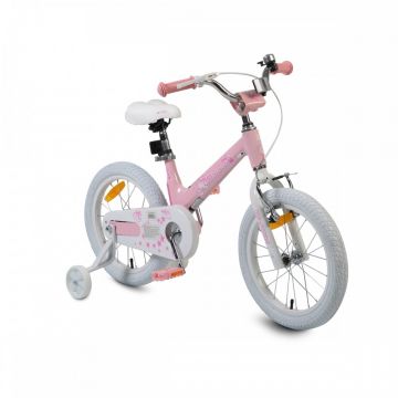 Bicicleta cu roti ajutatoare Byox 16MG Pink