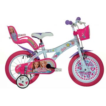 Bicicleta Dino Bikes pentru fetite Barbie 16 inch