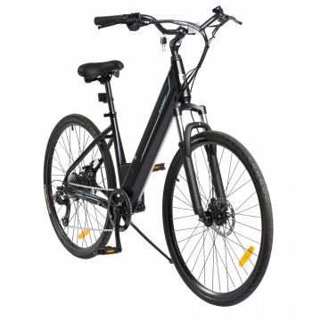 Bicicleta electrica Trekking E-Bike 27.5 Inch Carpat C27177E culoare negru