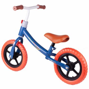 Bicicleta fara pedale 12 inch PushSport AlbastruRosu Bicicleta fara pedale 12 inch PushSport AlbastruRosu