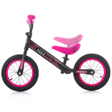 Bicicleta fara pedale Chipolino Max Fun pink