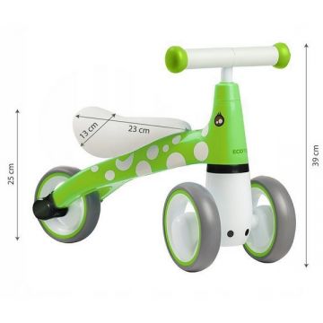 Bicicleta fara pedale Ecotoys LB1603 Verde