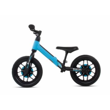 Bicicleta fara pedale si roti cu LED Sun Baby 017 Spark Blue