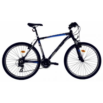 Bicicleta Mtb Dhs Terrana 2623 M negru albastru 26 inch
