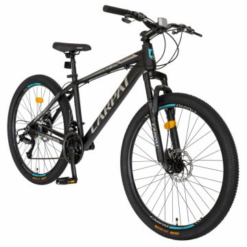 Bicicleta MTB-HT Montana 24 inch Carpat CSC2499A negru cu design gri