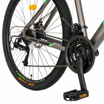 Bicicleta MTB-HT Montana 27.5 inch Carpat C2799A culoare grinegruverde