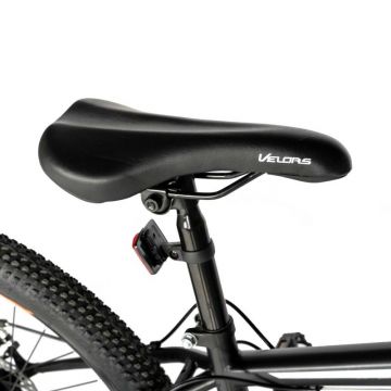 Bicicleta MTB-HT Velors Challange CSV2610A Roti 26 inch Manete Schimbator Secventiale negru cu albastruportocaliu