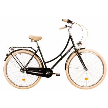 Bicicleta oras Dhs Citadinne 2836 negru 28 inch
