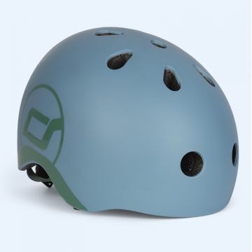 Casca de protectie pentru copii cu sistem de reglare Scoot Ride Steel 1 an+ Casca de protectie pentru copii cu sistem de reglare Scoot Ride Steel 1 an+