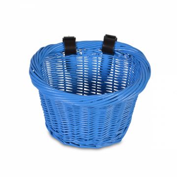 Cos de bicicleta impletit Byox Basket Blue