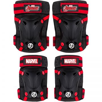 Set protectie Skate cotiere, genunchiere si incheieturi Avengers Seven