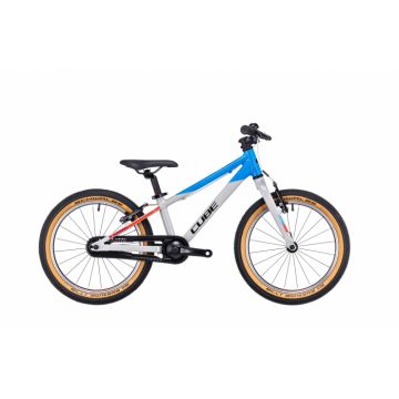 Bicicleta Copii Cube Cubie 180 SLX 2023 - 18 Inch, Albastru-Gri