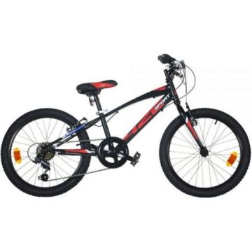 Bicicleta copii 6-9 ani, 20 inch, Mtb Baieti Sport Negru, Dino Bikes DB420U04BK