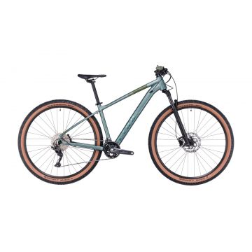 BICICLETA CUBE ACCESS WS RACE Sparkgreen Olive 2023 cadru S (16) - roti 27.5